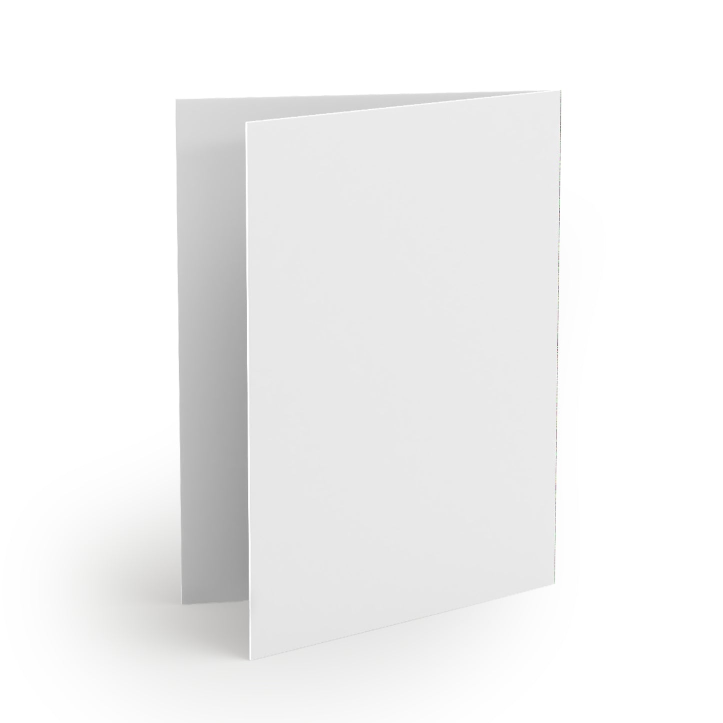 Unique Bronzy Floral Blank Inside Greeting Card Packs (Made In USA)
