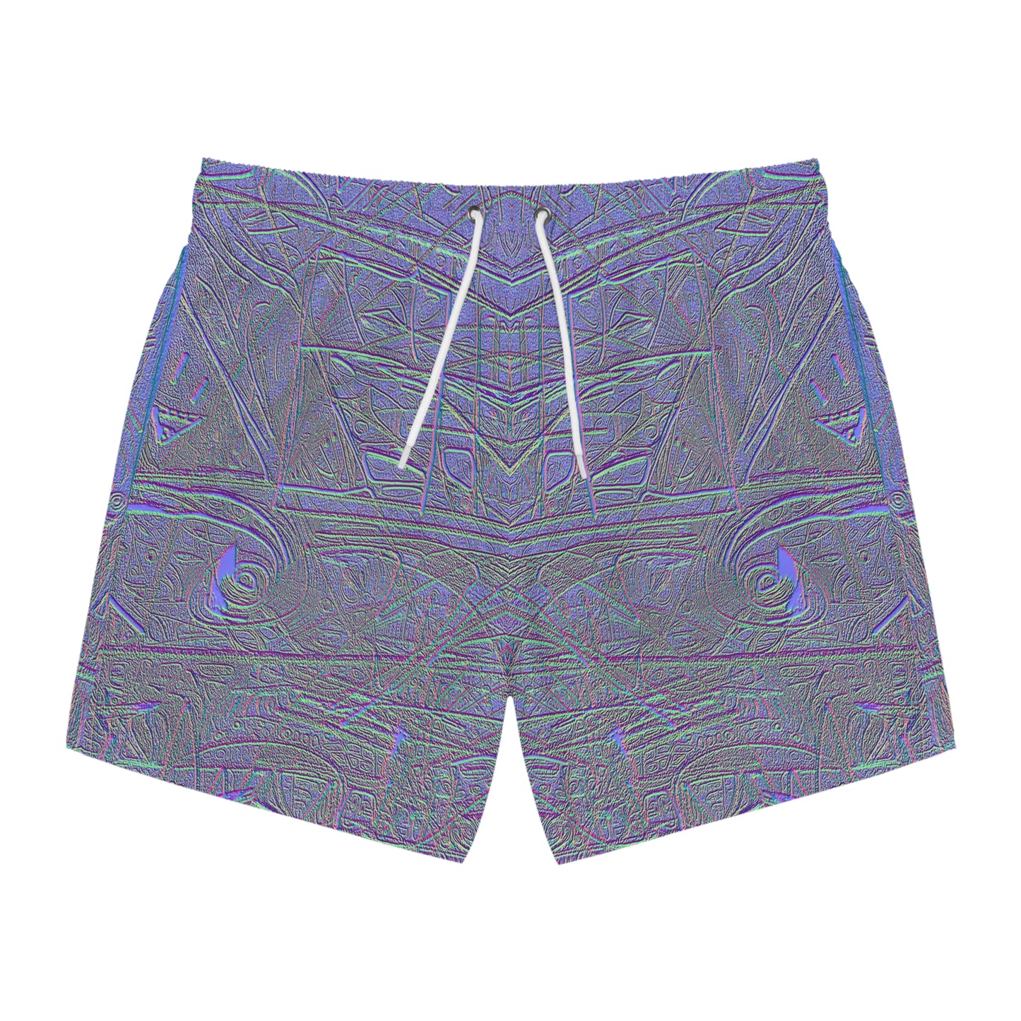 Solarize Filter Hey There Smiley Guy Cyberpunk Neon Electric Blue Green Mauve Ancient Alien Chic Summer 2022