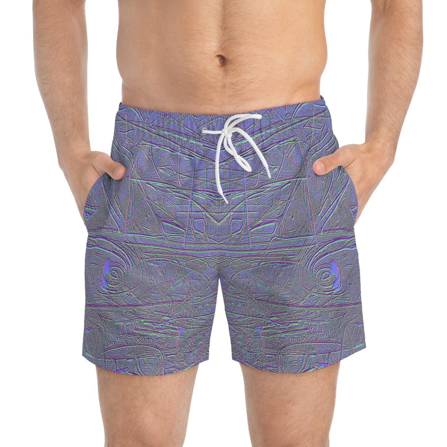 Solarize Filter Hey There Smiley Guy Cyberpunk Neon Electric Blue Green Mauve Ancient Alien Chic Summer 2022