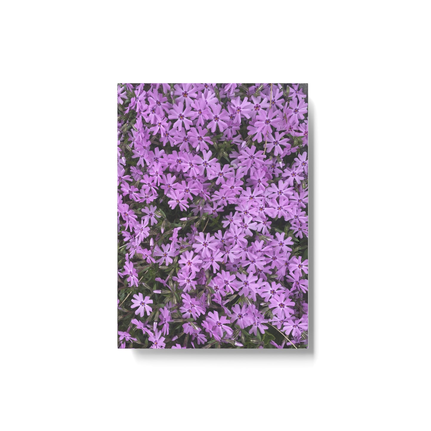Hardbound Journal 32: Pink Purple Flowers!