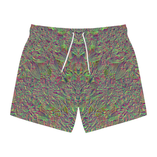 Shimmery Floral Cyberpunk Summer 2022 Trunks.