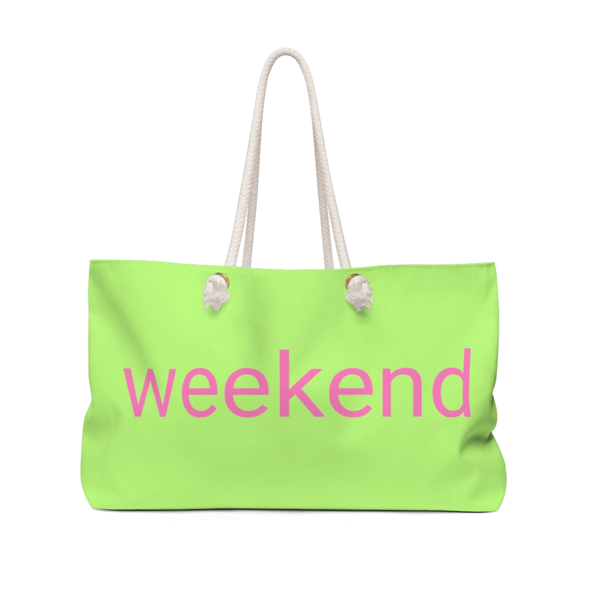 Weekender Bag 04: Green Guise!