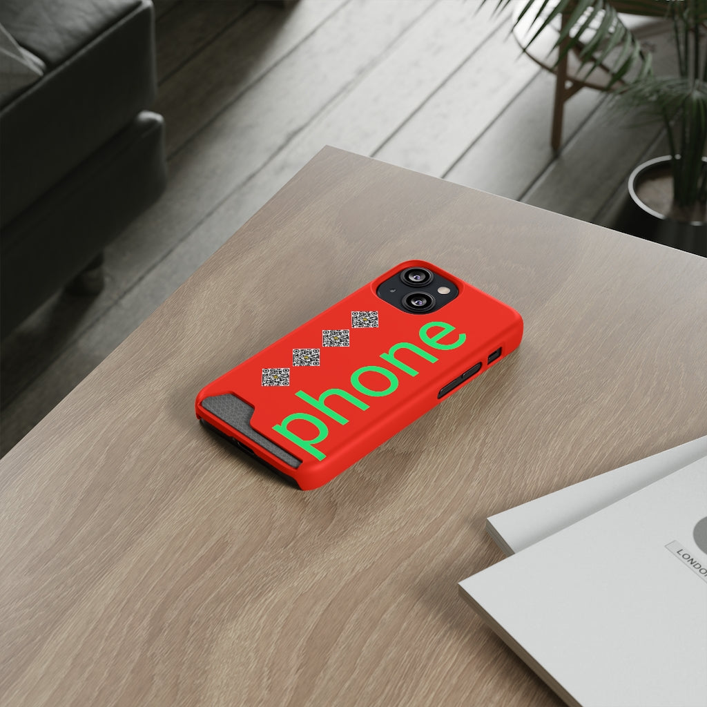 Cardholder Case 08: Regal Red!
