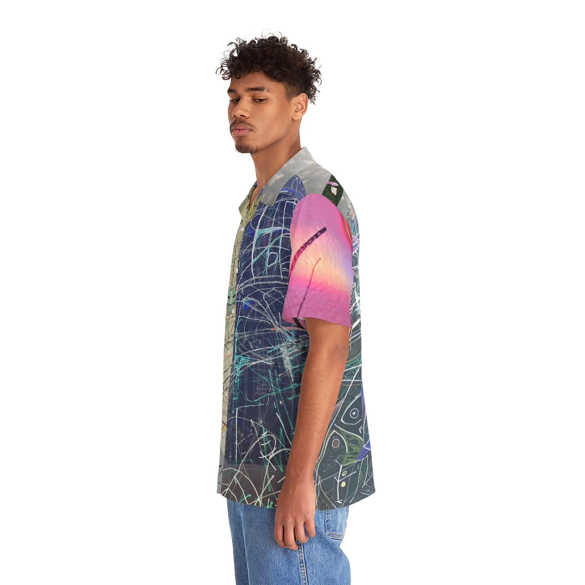 Hawaiian Shirt 04: Tropical Cyberpunk Vibes