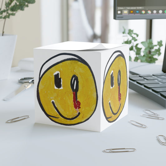 Sticky Note Cube 07: Keep Smilin'!