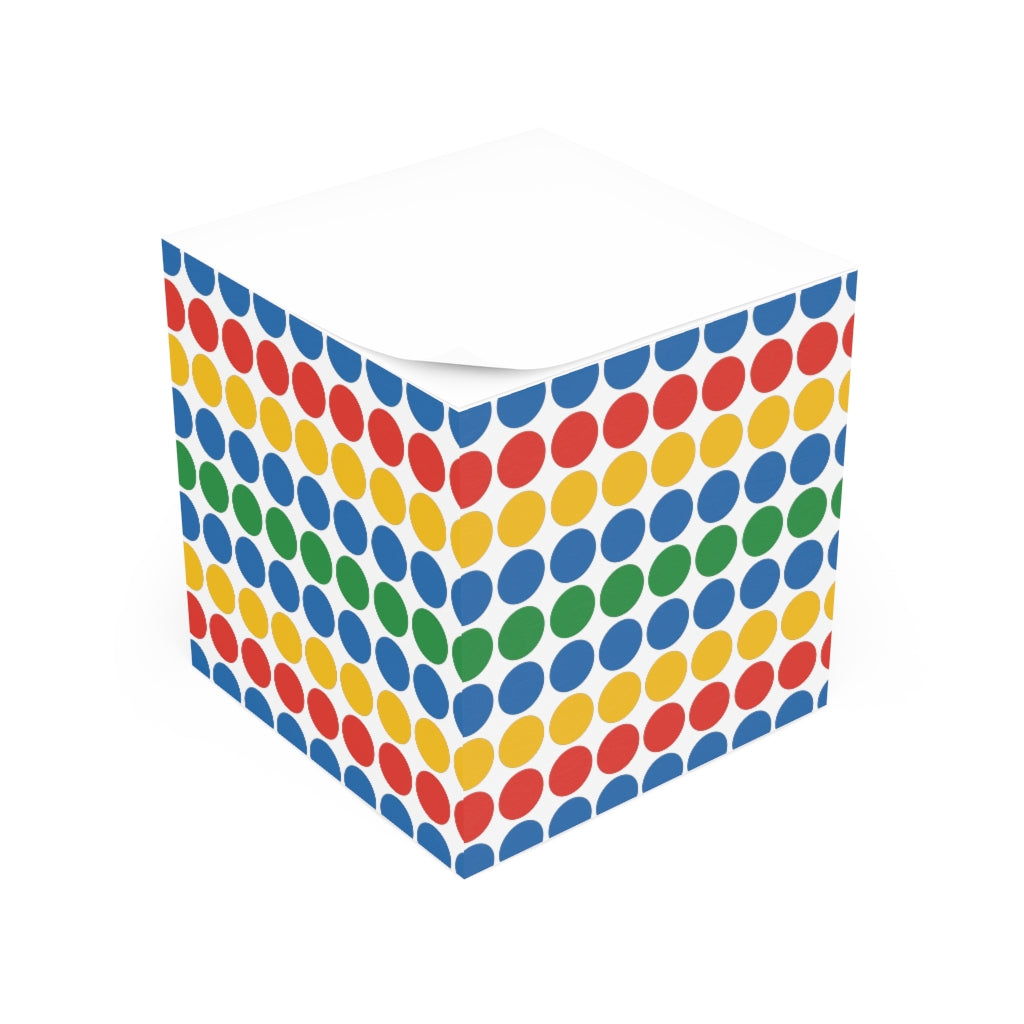Sticky Note Cube 02: Dots!