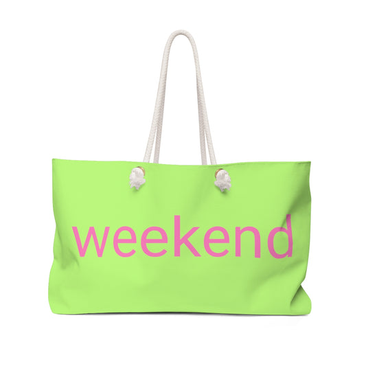 Weekender Bag 04: Green Guise!