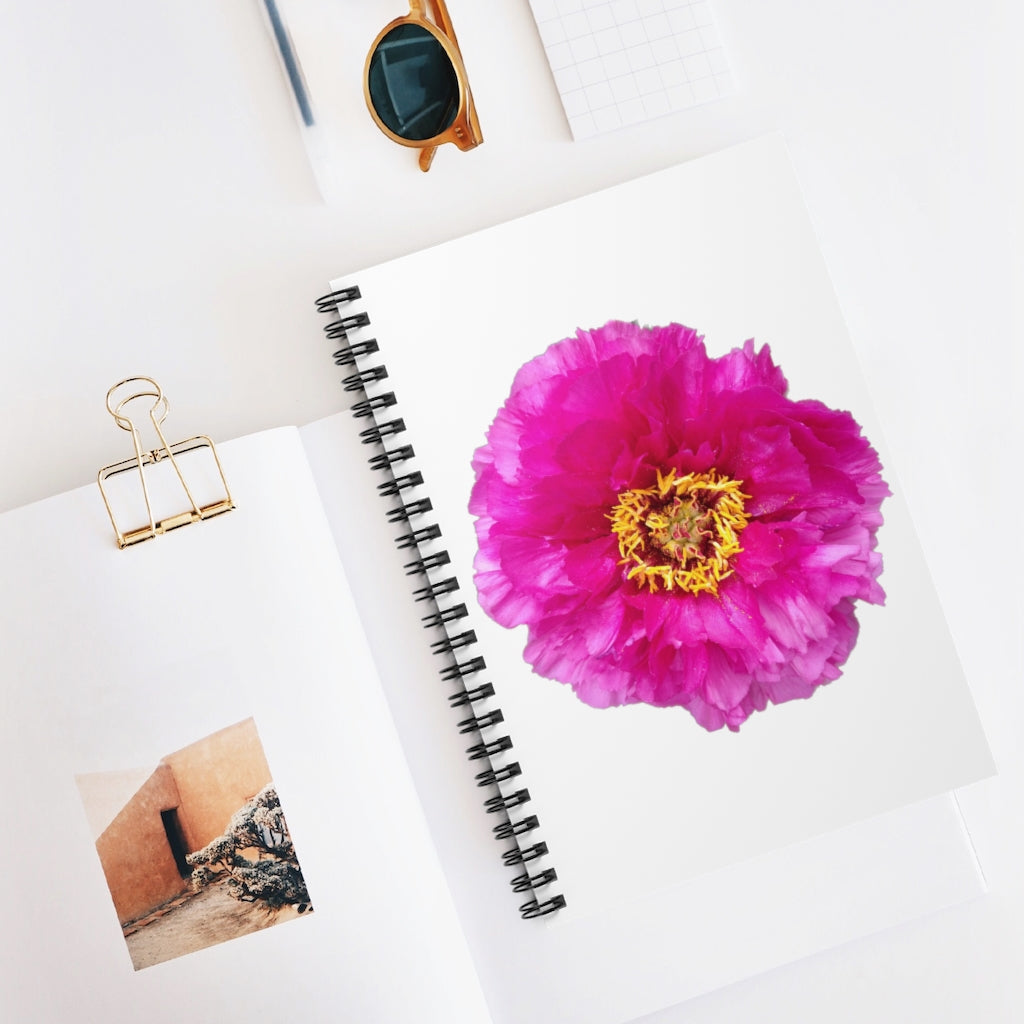 Spiral Notebook 21: Peony!