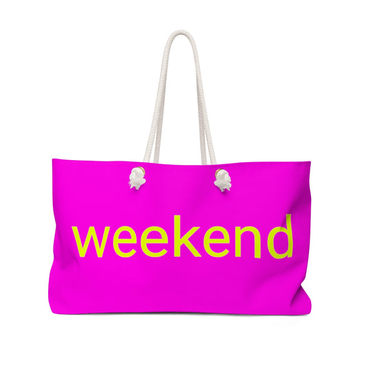 Weekender Bag 05: Vicious Pink!