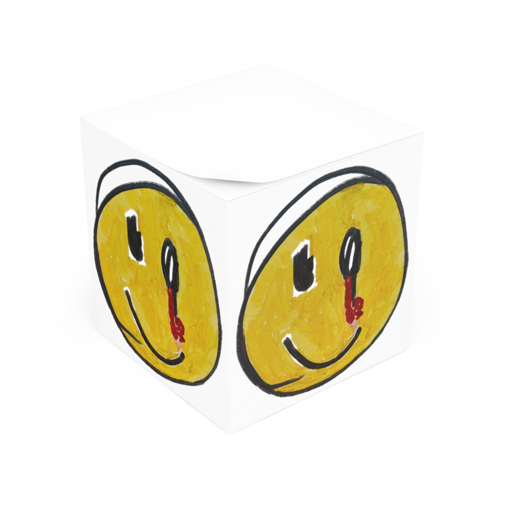 Sticky Note Cube 07: Keep Smilin'!
