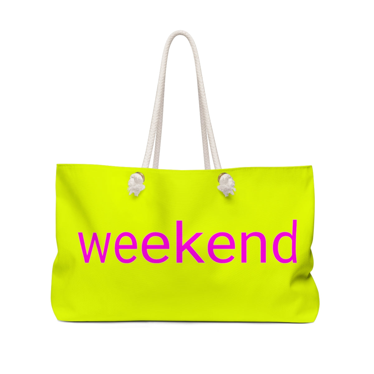 Weekender Bag 06: Yowza Yello!