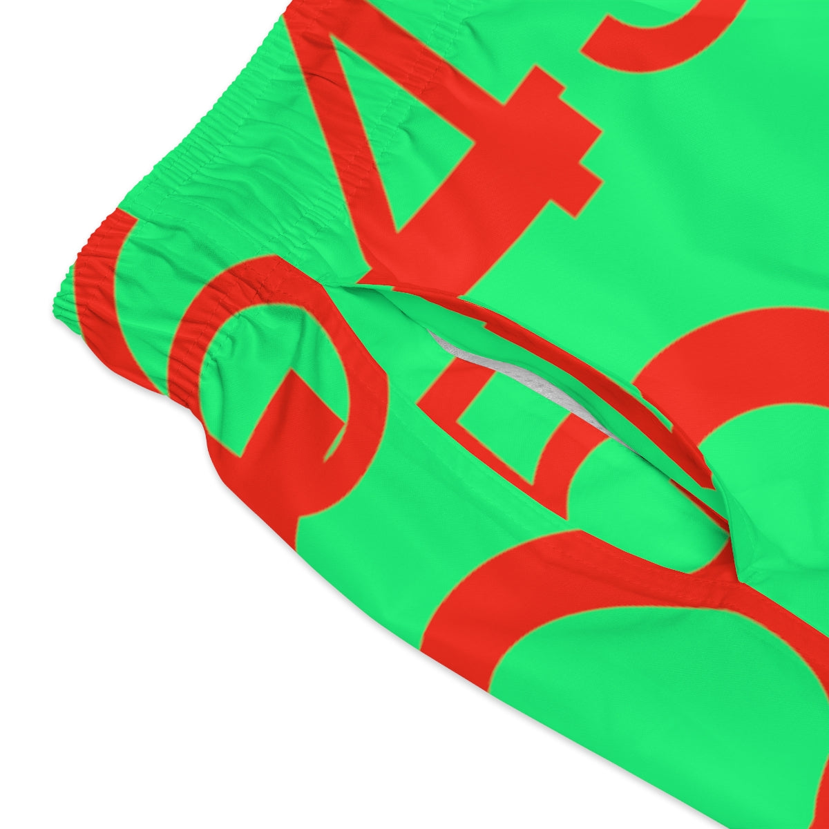 Red Numbers On Green Background at the end of time summer 2022