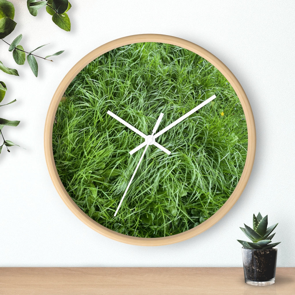 Wall Clock 02: Grass!