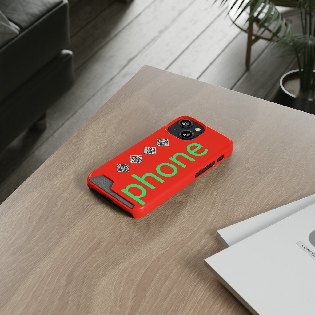 Cardholder Case 08: Regal Red!
