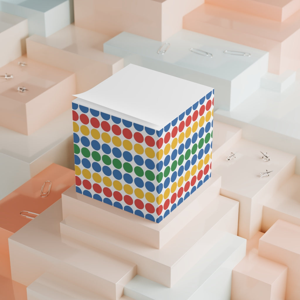 Sticky Note Cube 02: Dots!