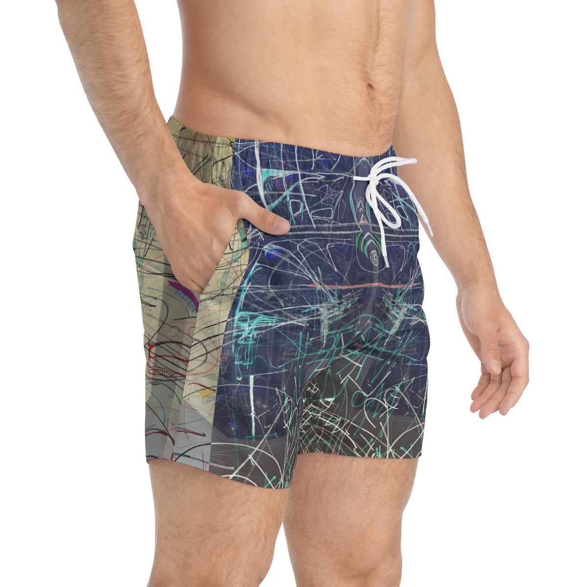 Pseudo-Schematic Electric Blacklight Summer 2022 Cyberpunk Trunks 02