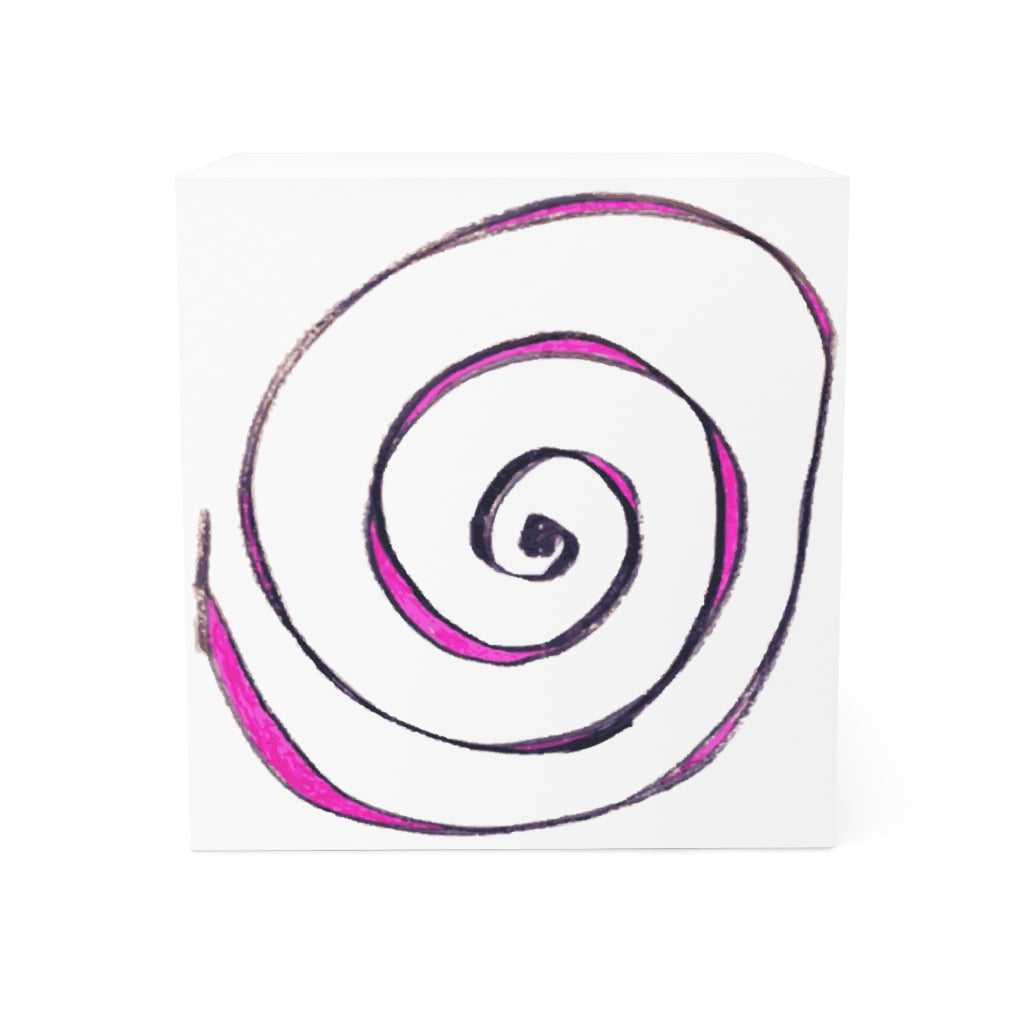 Sticky Note Cube 03: Spirals!