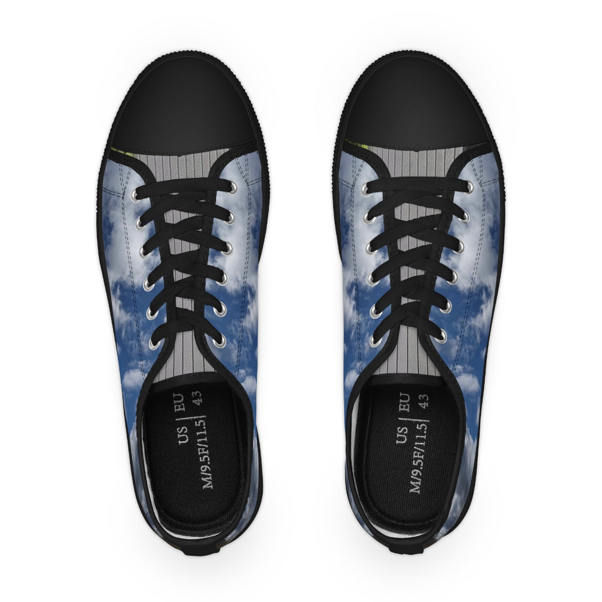 Black Cloud Low Tops!