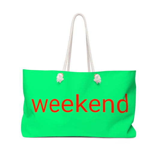 Weekender Bag 02: Weekend!