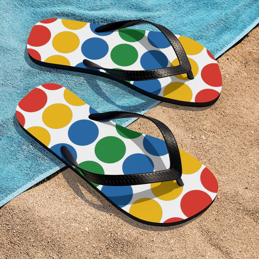 Unisex Flip-Flops: Dots!