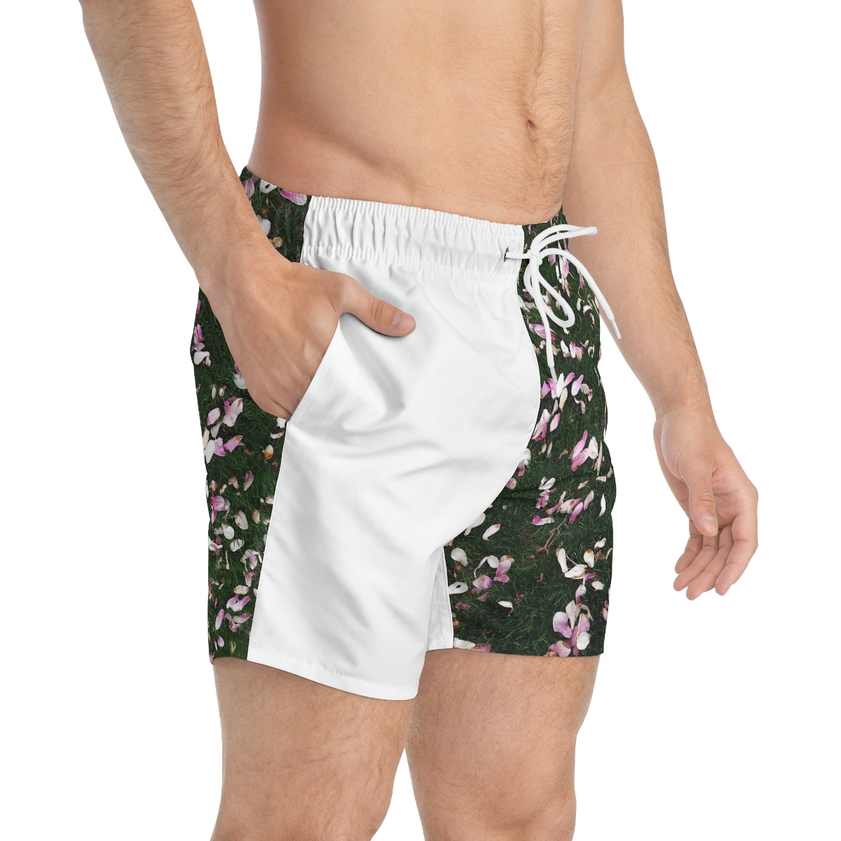 Swimming Trunks 07: Petals Checked L!