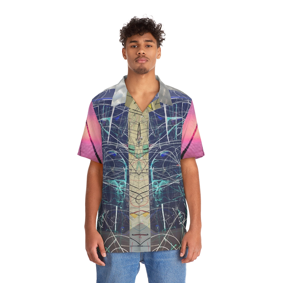Hawaiian Shirt 04: Tropical Cyberpunk Vibes