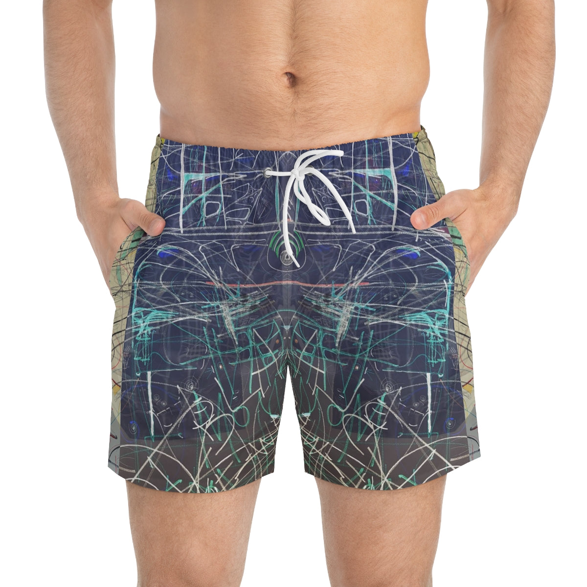 Pseudo-Schematic Electric Blacklight Summer 2022 Cyberpunk Trunks 02