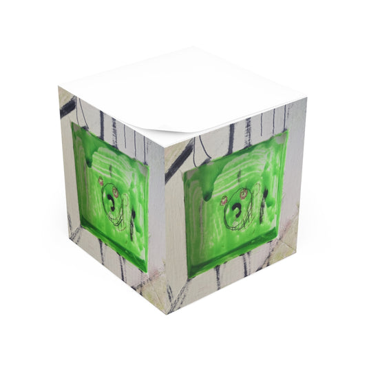 Sticky Note Cube 06: Glowing Goblin!