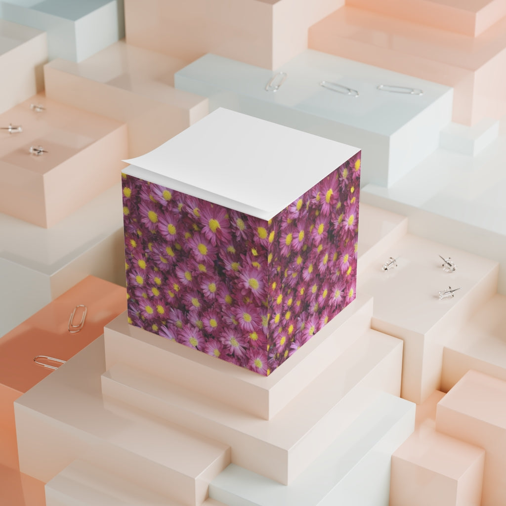 Sticky Note Cube 08: Flowers 01!