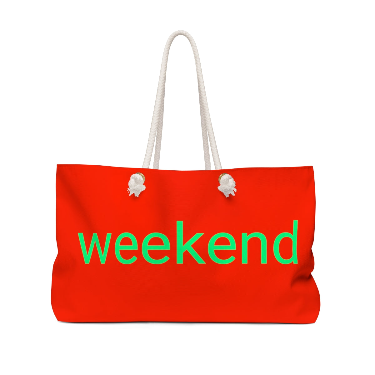 Weekender Bag 07: Regal Red!