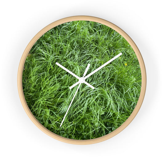 Wall Clock 02: Grass!