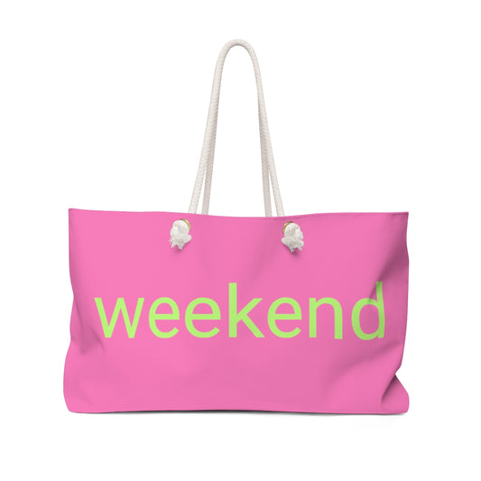 Weekender Bag 03: Pretty In Pink!