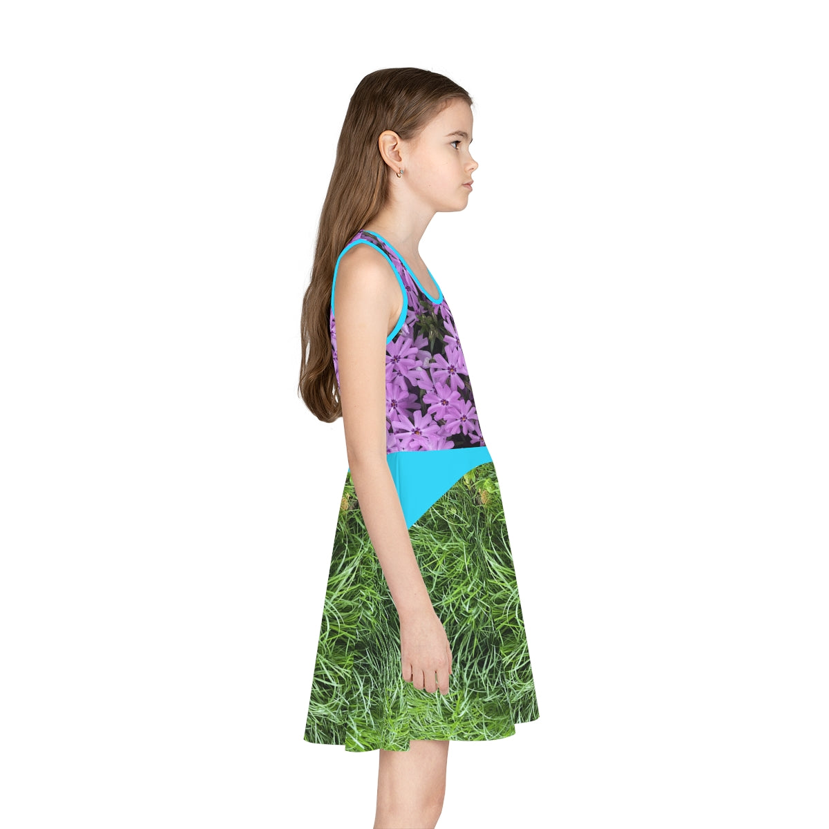 Girls' Sleeveless Sundress 01!