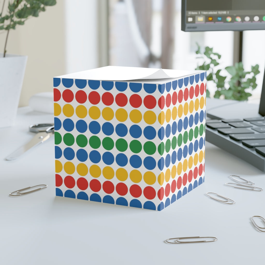 Sticky Note Cube 02: Dots!