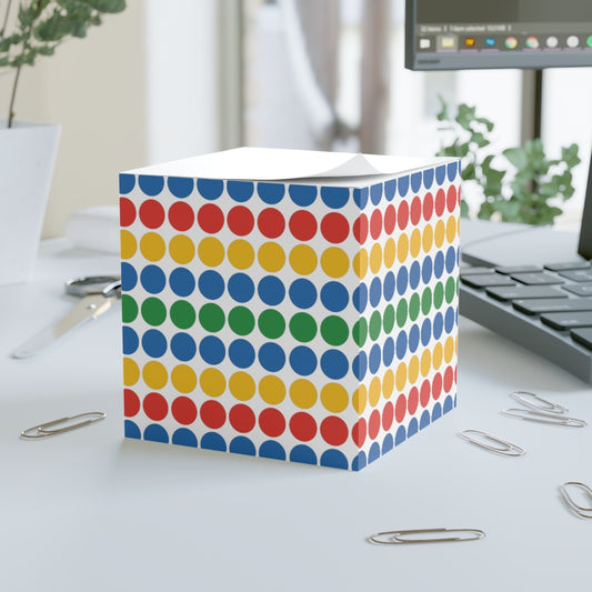 Sticky Note Cube 02: Dots!