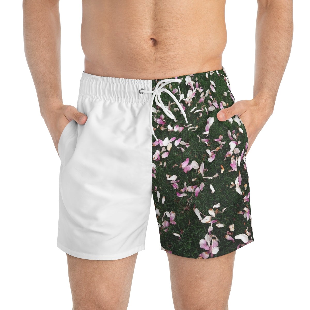Swimming Trunks 07: Petals Checked L!