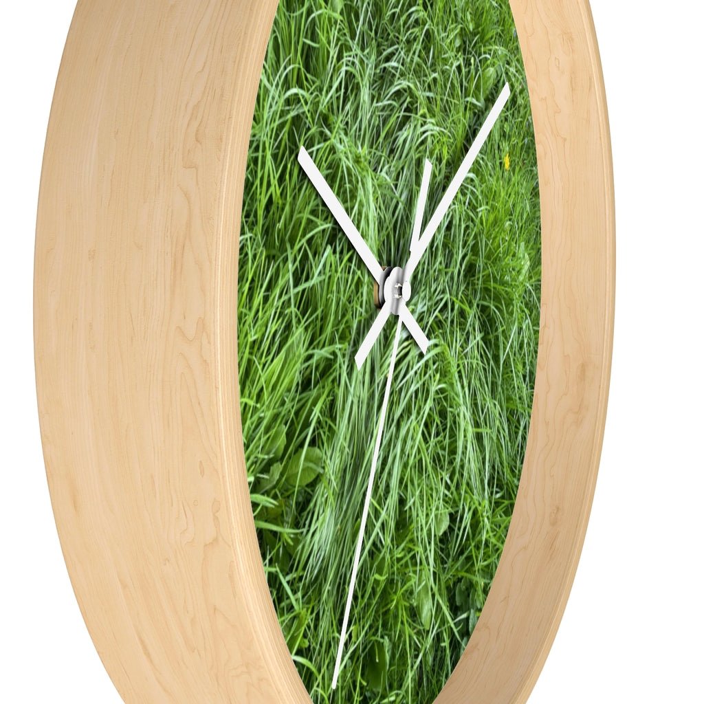 Wall Clock 02: Grass!