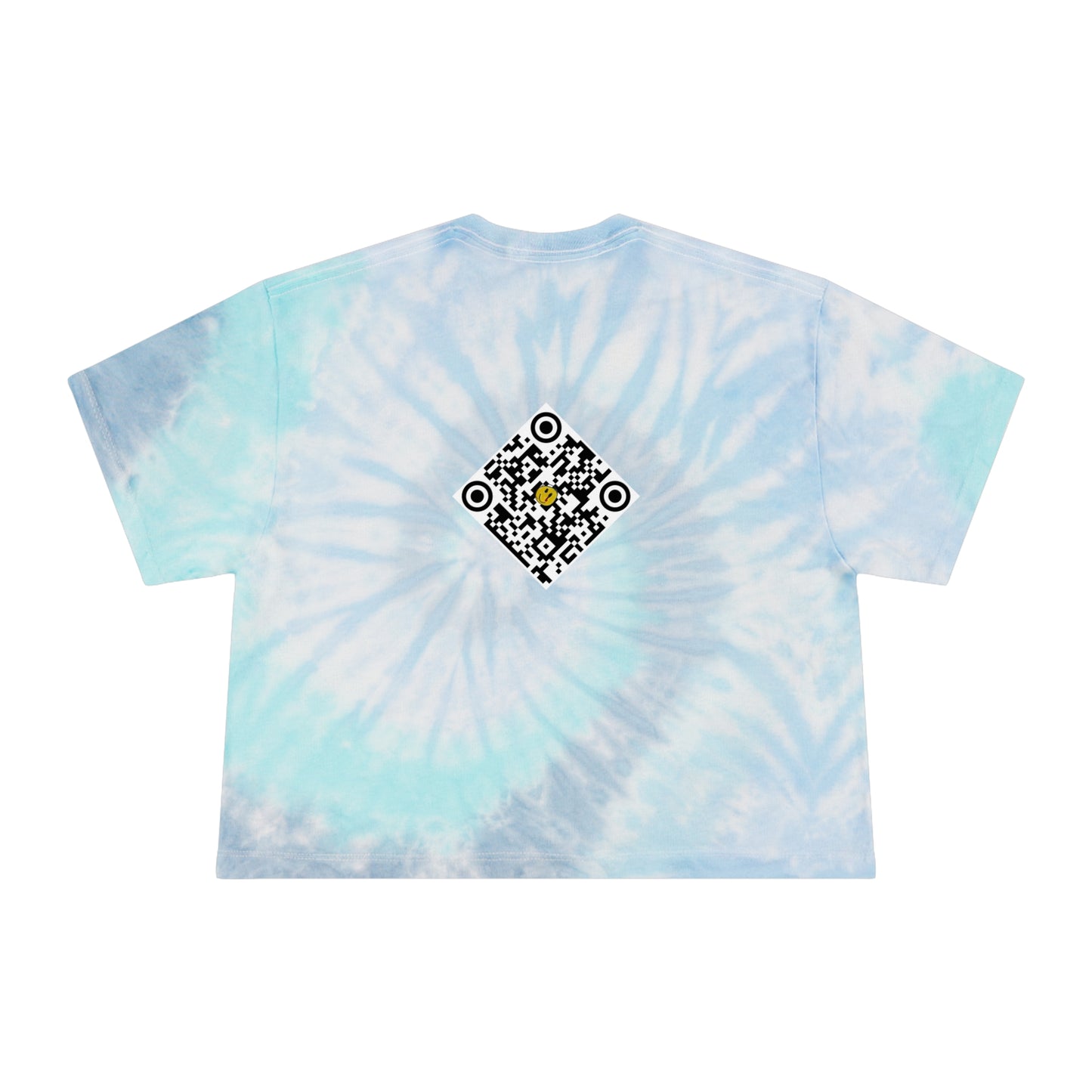 Tie-Dye Crop Tee 01: Keep Smilin'!
