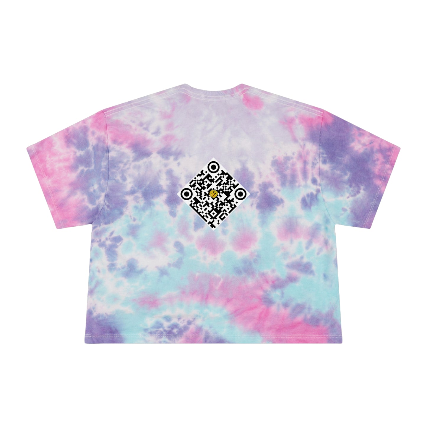 Tie-Dye Crop Tee 01: Keep Smilin'!