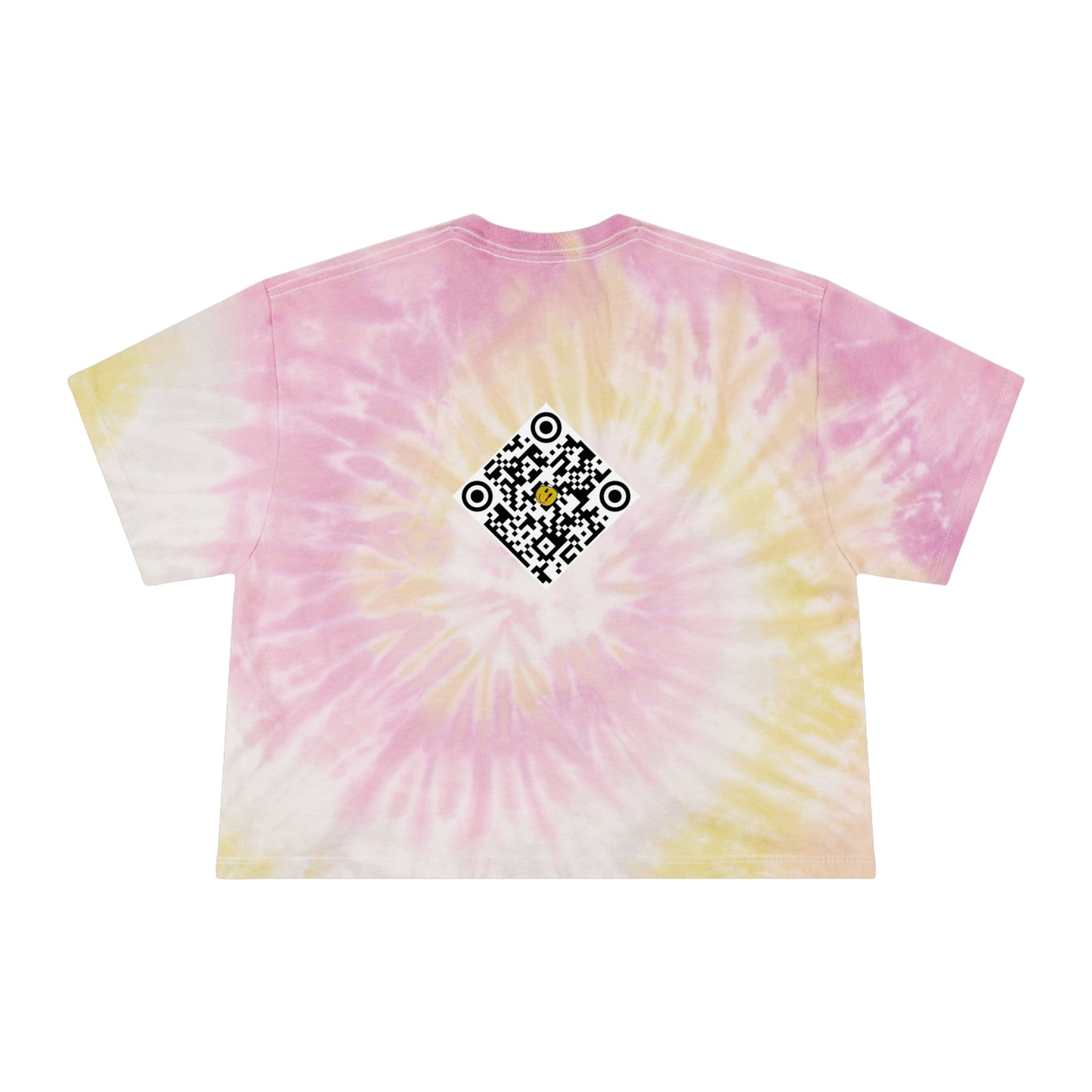 Tie-Dye Crop Tee 01: Keep Smilin'!