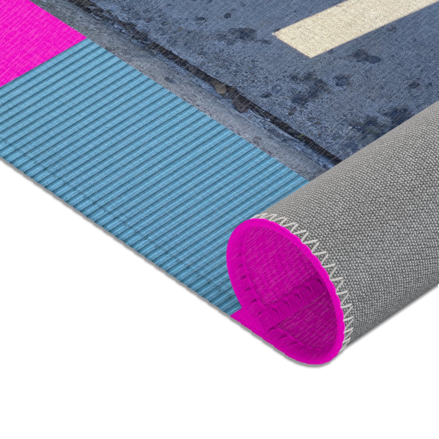 Area Rugs 02: Pink, Purple, Yellow, Blue!