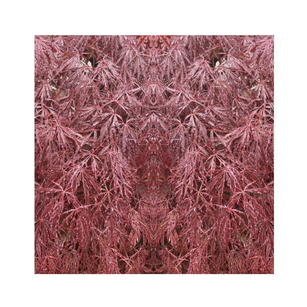 Four-Piece Dinner Napkins 01: Ruddy Foliage