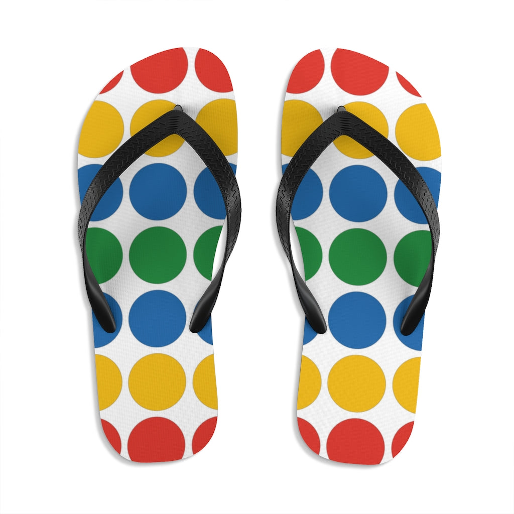 Unisex Flip-Flops: Dots!