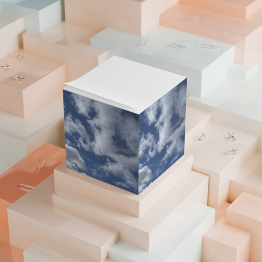 Sticky Note Cube 01: Clouds!