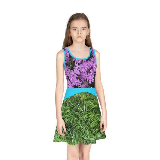 Girls' Sleeveless Sundress 01!
