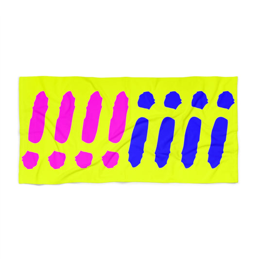 Bright Yellow Pink & Blue Beach Towels Summer 2022!